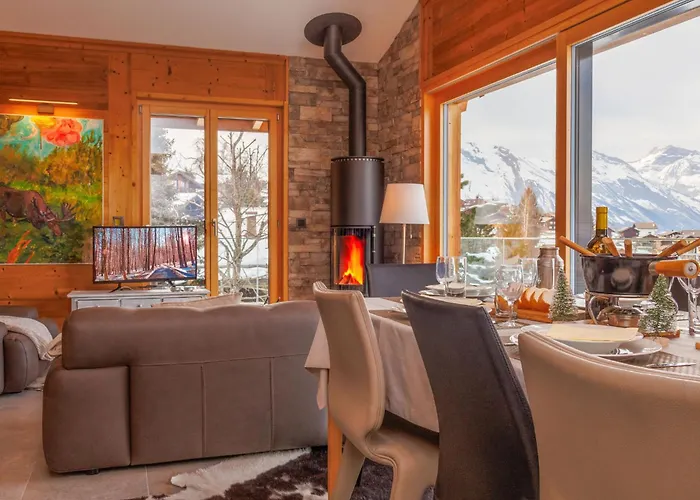 Nous Deux By Interhome Dağ evi Nendaz